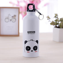 Load image into Gallery viewer, 500ML Cartoon Animal Water Bottle Hydro Flask Vacuum Insulated Portable Travel Sport Water Cup For Children Kids Climbing Bottle
