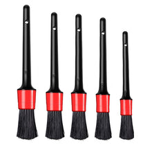 Load image into Gallery viewer, 5pcs Car Detailing Brush Auto Cleaning Brushes Car Wash Brush for Car Interior Cleaning Wheel Gap Rims Dashboard Accessories
