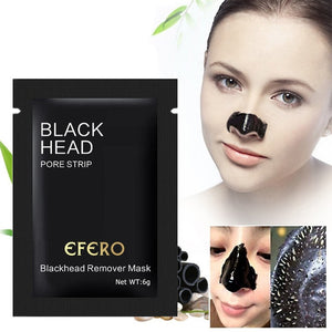 62g/6g Activated carbon blackhead and acne mask.  Deep Cleansing Black Mud Mask Blackhead Remover Peel-Off Mask