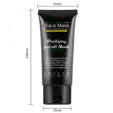 Load image into Gallery viewer, 62g/6g Activated carbon blackhead and acne mask.  Deep Cleansing Black Mud Mask Blackhead Remover Peel-Off Mask
