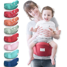 Load image into Gallery viewer, 70-120cm Baby Carrier . Waist Stool. Walkers Baby Sling Holds firmly with 45 Degree Waist Belt Backpack for Kids and Infants
