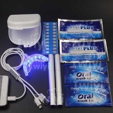 Load image into Gallery viewer, Advanced teeth whitening Kit with 3 Interface 16 LED  Whitening Pen. Desensitizing Strips Wipe Dust-Proof Box White Bleach Oral Dental Care
