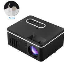 Load image into Gallery viewer, handheld mini projector, Audio and Video with HD Multi functional features, for Laptop Smartphone and Home Theater. home and office
