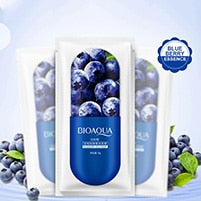 Load image into Gallery viewer, BIOAQUA Jelly Face mask with Aloe vera /Blueberry/ Three types optional Moisturizing sleep jelly Facial Mask 1pcs
