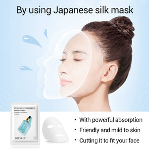 Face Mask Collagen Sheet.  retinol Mask and Acne Treatment Serum Whitening Moisturizer Skin Care Anti Aging Vitamin C