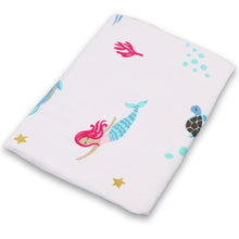 Load image into Gallery viewer, Bamboo Cotton Baby Blankets Newborn Soft Baby Blanket Muslin Swaddle Wrap Feeding Burp Cloth Towel Scarf Baby Stuff 60*60cm
