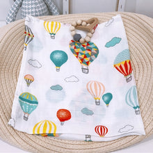 Load image into Gallery viewer, Bamboo Cotton Baby Blankets Newborn Soft Baby Blanket Muslin Swaddle Wrap Feeding Burp Cloth Towel Scarf Baby Stuff 60*60cm
