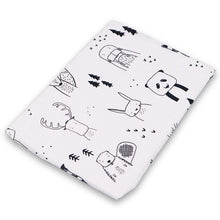 Load image into Gallery viewer, Bamboo Cotton Baby Blankets Newborn Soft Baby Blanket Muslin Swaddle Wrap Feeding Burp Cloth Towel Scarf Baby Stuff 60*60cm
