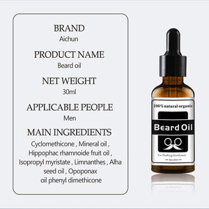 100% essential beard growth oil, with Natural ingredients.   Hair Loss Products For Men Beard Care Hair Growth Nourishing Beard Care