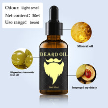 Load image into Gallery viewer, 100% essential beard growth oil, with Natural ingredients.   Hair Loss Products For Men Beard Care Hair Growth Nourishing Beard Care
