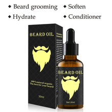 Load image into Gallery viewer, 100% essential beard growth oil, with Natural ingredients.   Hair Loss Products For Men Beard Care Hair Growth Nourishing Beard Care
