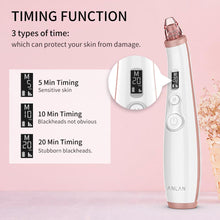 Load image into Gallery viewer, Blackhead Remover Vacuum Pore, Acne, and Pimple Remover. Nose and Face Deep Cleansing Machine. total facial cleanser
