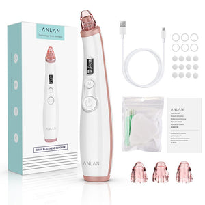 Blackhead Remover Vacuum Pore, Acne, and Pimple Remover. Nose and Face Deep Cleansing Machine. total facial cleanser