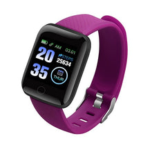 Load image into Gallery viewer, Bluetooth Smart Watch for Men and Women. Blood Pressure Monitor, Waterproof Fitness Tracker Bracelet Heart Rate Smartwatch For Android and IOS
