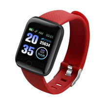 Load image into Gallery viewer, Bluetooth Smart Watch for Men and Women. Blood Pressure Monitor, Waterproof Fitness Tracker Bracelet Heart Rate Smartwatch For Android and IOS
