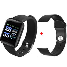 Load image into Gallery viewer, Bluetooth Smart Watch for Men and Women. Blood Pressure Monitor, Waterproof Fitness Tracker Bracelet Heart Rate Smartwatch For Android and IOS
