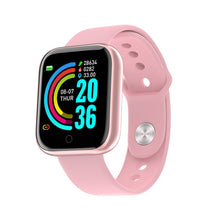 Load image into Gallery viewer, Bluetooth Smart Watch for Men and Women. Blood Pressure Monitor, Waterproof Fitness Tracker Bracelet Heart Rate Smartwatch For Android and IOS
