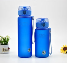 Load image into Gallery viewer, Leak Proof Sports Water Bottle of High Quality. perfect for Tour Hiking Portable My Favorite Drink Bottles 400ml 560ml free
