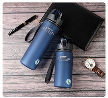 Load image into Gallery viewer, Leak Proof Sports Water Bottle of High Quality. perfect for Tour Hiking Portable My Favorite Drink Bottles 400ml 560ml free
