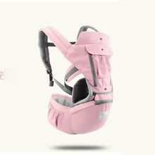 Load image into Gallery viewer, Breathable 3 in 1 Ergonomic Baby Carrier with Wrap Hipseat  [Kangaroo style] perfect for home and Travel
