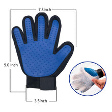 Load image into Gallery viewer, pet Grooming Gloves for Cats, dogs horses. for easy Deshedding, Cleaning  and Massaging
