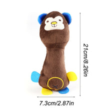 Load image into Gallery viewer, Cute Pet Dog Cat  toy. Plush Squeak funny Sound.  Durability Chew Molar Toy for All Pets
