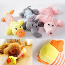 Load image into Gallery viewer, Cute Pet Dog Cat  toy. Plush Squeak funny Sound.  Durability Chew Molar Toy for All Pets
