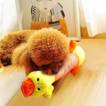 Load image into Gallery viewer, Cute Pet Dog Cat  toy. Plush Squeak funny Sound.  Durability Chew Molar Toy for All Pets
