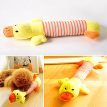 Load image into Gallery viewer, Cute Pet Dog Cat  toy. Plush Squeak funny Sound.  Durability Chew Molar Toy for All Pets
