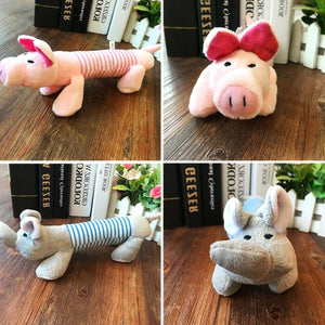 Cute Pet Dog Cat  toy. Plush Squeak funny Sound.  Durability Chew Molar Toy for All Pets