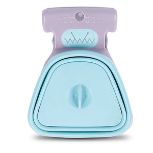 Pet Travel Foldable Poop Scooper With 1 Roll Decomposable bags.  Scoops Clean, leaves no mess Pick Up Excreta Cleaner