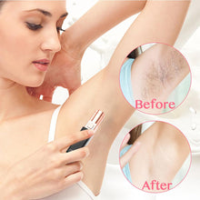 Load image into Gallery viewer, Electric Painless Hair Removal for women, Upper Lip, Cheeks and face Hair Remover Bikini Shaver Lipstick Style
