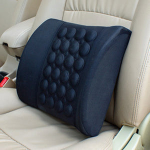 Electric massage Lumbar Cushion For Cars and Offices Seat. Supports Rest and acts as a Back Pillow for your Chairs. Waist Sofa vibration (lumbar pad)