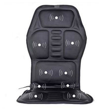 Load image into Gallery viewer, powerful Electric neck and back Massager. for car/suv/truck seats. Chair Cushion Seat machine, 9 motor Vibrator Home, Car, Office Lumbar Waist Pain Relief Pad Mat
