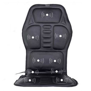 powerful Electric neck and back Massager. for car/suv/truck seats. Chair Cushion Seat machine, 9 motor Vibrator Home, Car, Office Lumbar Waist Pain Relief Pad Mat