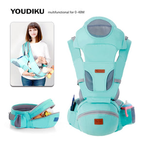 Ergonomic Baby Carrier 0-48M, with Hipseat front facing Carrier [kangaroo style]perfect for Baby Travel