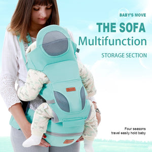 Ergonomic Baby Carrier 0-48M, with Hipseat front facing Carrier [kangaroo style]perfect for Baby Travel