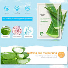 Load image into Gallery viewer, special Skin Care, Natural Plant Moisturizing Face Masks, with Whitening Oil Control. Fresh Anti-Acne Wrapped Aloe Vera Honey Facial Masks
