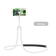 Load image into Gallery viewer, Flexible Mobile Phone Holder For all phones, iphone and android Lazy Hanging Neck Phone Stand Mount Holder Necklace Cell Phone Support Bracket
