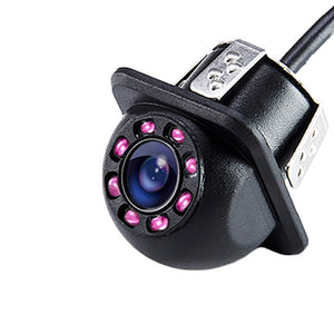 Car Rear View Camera with 4 LED Night Vision. perfect Reversing Auto Parking Monitor CCD Waterproof with 170 Degree view HD Video