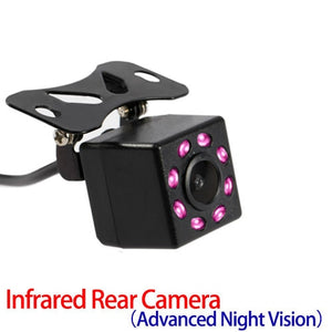 Car Rear View Camera with 4 LED Night Vision. perfect Reversing Auto Parking Monitor CCD Waterproof with 170 Degree view HD Video