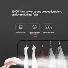 Load image into Gallery viewer, portable Handheld Steamer, Powerful Garment Steamer, heats up in 15 Seconds Fast-Heat Steam Iron Ironing Machine for Home and Travel
