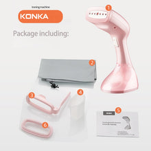 Load image into Gallery viewer, portable Handheld Steamer, Powerful Garment Steamer, heats up in 15 Seconds Fast-Heat Steam Iron Ironing Machine for Home and Travel
