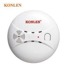 Load image into Gallery viewer, KONLEN Wireless Smoke Detector Alarm Sensor 433mhz Fire Protection For Smart Home House Security Alarm System
