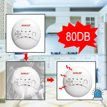 Load image into Gallery viewer, KONLEN Wireless Smoke Detector Alarm Sensor 433mhz Fire Protection For Smart Home House Security Alarm System

