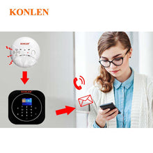 Load image into Gallery viewer, KONLEN Wireless Smoke Detector Alarm Sensor 433mhz Fire Protection For Smart Home House Security Alarm System
