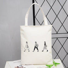 Load image into Gallery viewer, Lady Crossbody Foldable Reusable Shopping Bag(TOTE BAG) Women Corduroy Shoulder Shopping Bag Tote Package Bags Satchel Handbag
