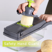 Load image into Gallery viewer, MEMDOO Multifunction Vegetable Cutter Grater Mandoline Slicer Vegetable Chopper Carrot Slicer Grinder Fruit Cutting Machine
