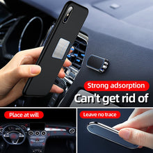 Load image into Gallery viewer, Magnetic Car Phone Holder Universal Paste Holder Stand For iPhone and android phone Holder Stand Car Mount Dashboad
