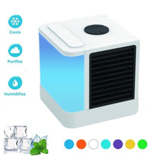 Load image into Gallery viewer, Mini Air Conditioners ,Personal space Cooler. Ultra-Quiet Arctic Air Humidifier and purifier
